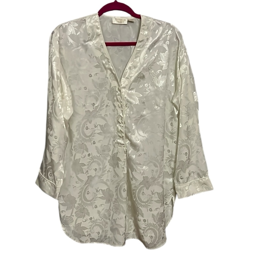 Vintage Victoria’s Secret Satin Sleep Shirt Nightgown